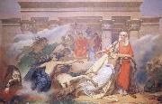 Alexandre-Denis Abel de Pujol Egypt Saved by Joseph oil painting on canvas
